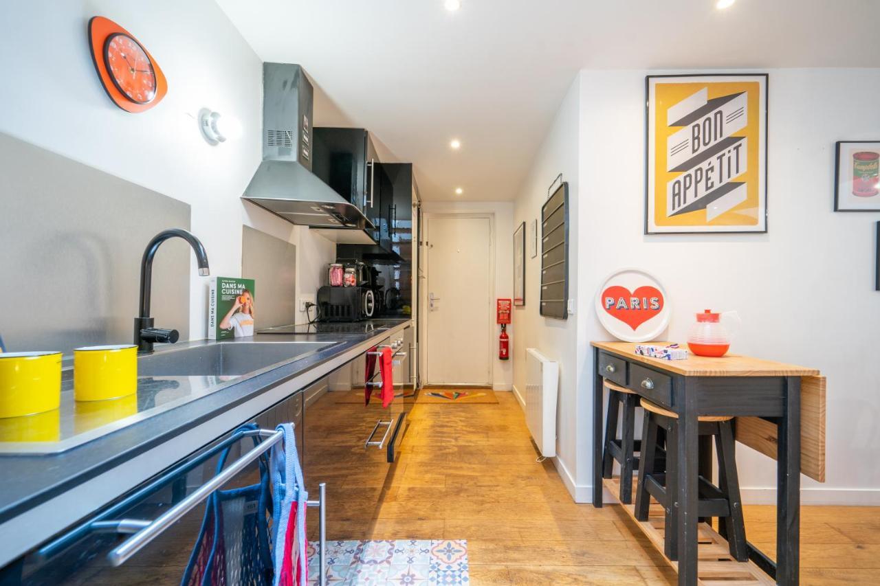 Loft Familial Au Coeur De Paris Avec Clim, Arcade Et Baby-Foot Proche Republique Et Canal St Martin Exterior photo