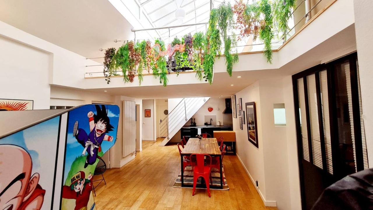 Loft Familial Au Coeur De Paris Avec Clim, Arcade Et Baby-Foot Proche Republique Et Canal St Martin Exterior photo