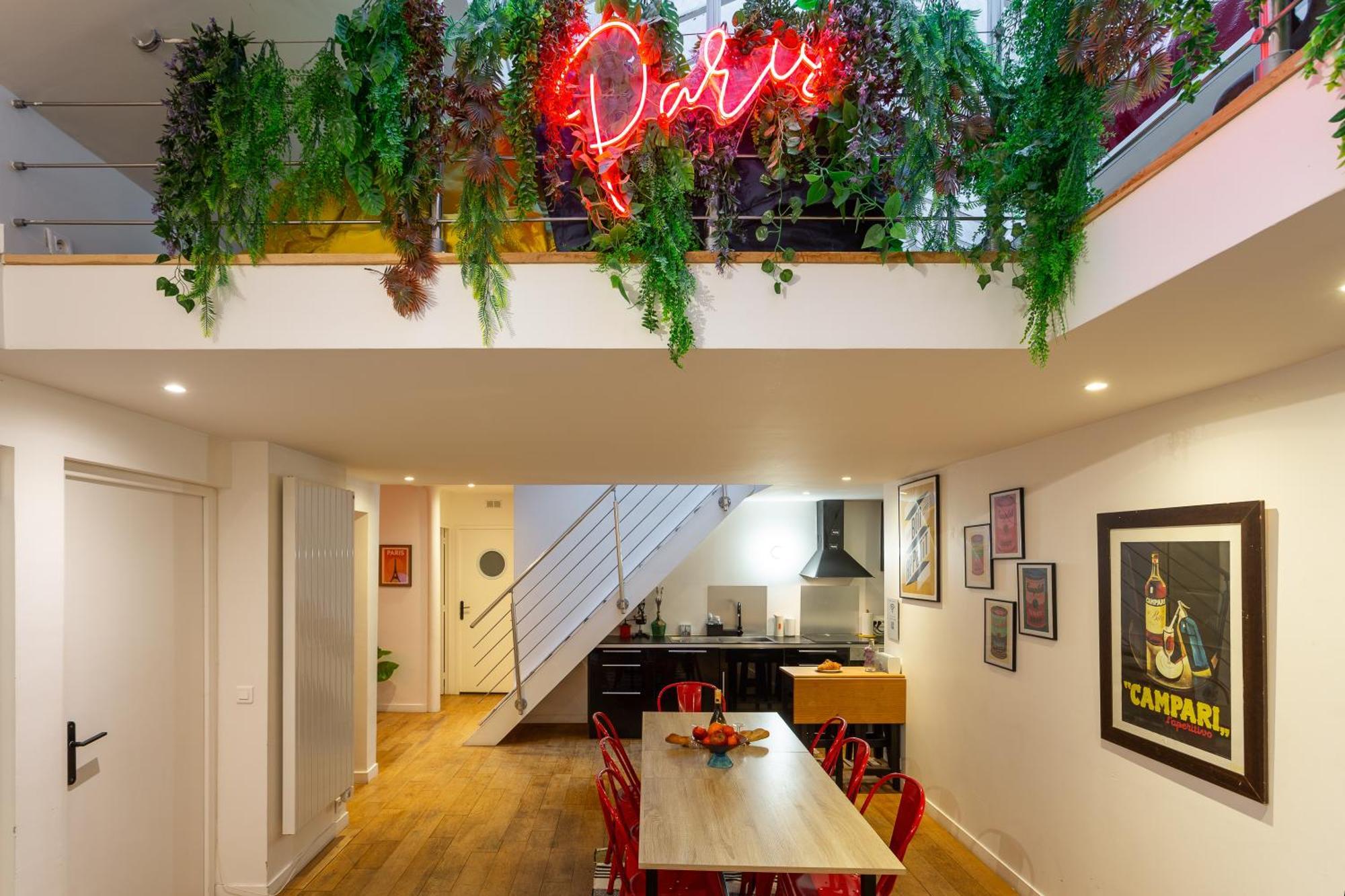 Loft Familial Au Coeur De Paris Avec Clim, Arcade Et Baby-Foot Proche Republique Et Canal St Martin Exterior photo
